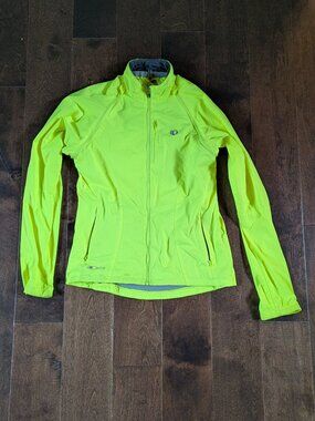 PEARL iZUMi Quest Barrier Convertible Jacket Women’s Small Bright Yellow Cycling